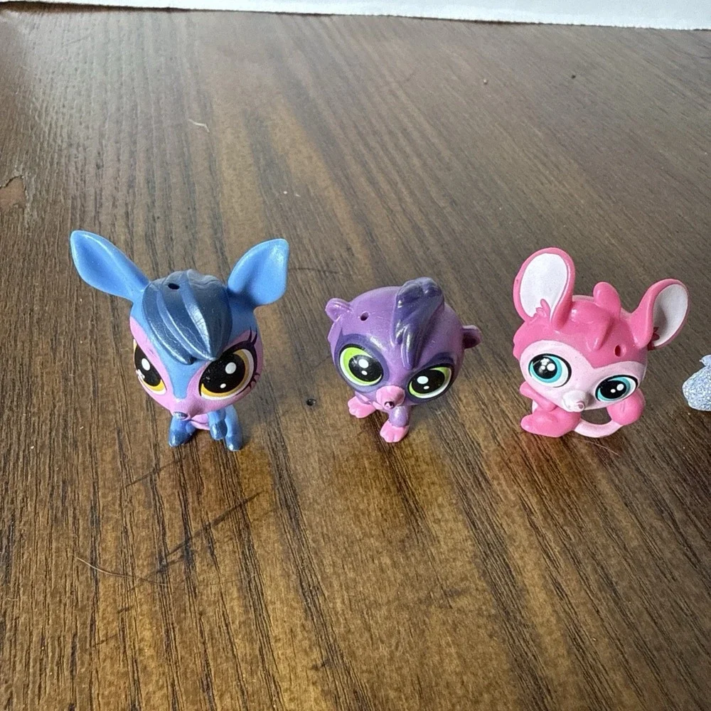 Littlest Pet Shop LPS Mini Toy Figures lot 6